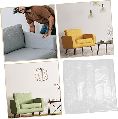 Miniatura 3 de ARTIBETTER Funda de sofá para sofá biplaza, fundas de plástico para muebles, fundas móviles para muebles, funda protectora de muebles para perros,