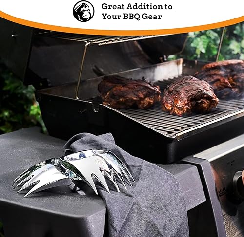 Miniatura 22 de Mountain Grillers garras de oso trituradoras de carne, para barbacoa, carne perfectamente triturada, estas son las garras para carne que necesitas
