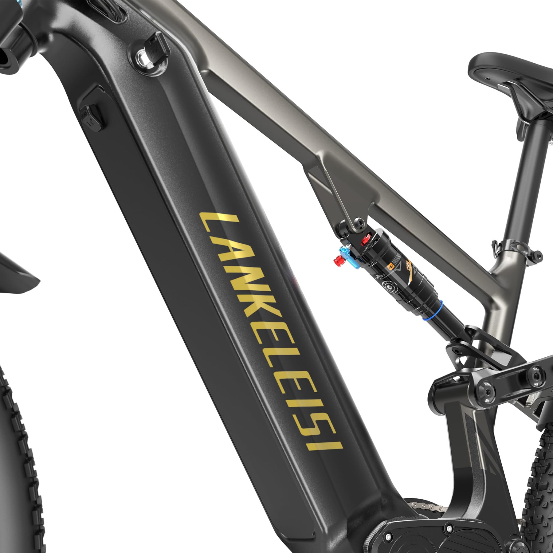 LANKELEISI MG600 Pro E-Bike Mountainbike 29 Zoll Fully Cross-Country Vollfederung Ebike Herren mit 48V 20Ah Akku, Reichweite bis zu 150km, Hydraulische Scheibenbremse
