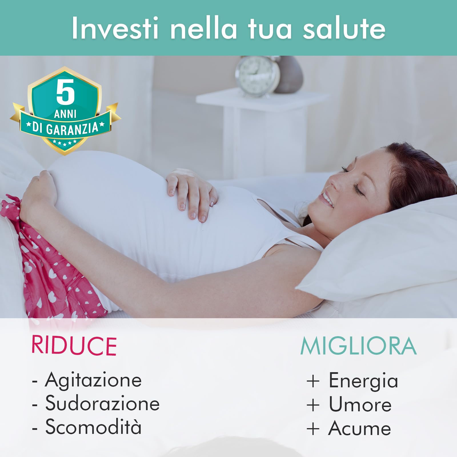 Adamson B10 - Sistema di Raffreddamento per Letto - TWIN 190x100 CM - Materasso Rinfrescante 100% Cotone per Sudorazioni Notturne + Topper Refrigerato per Chi Soffre il Caldo + Garanzia 5 Anni - Nero