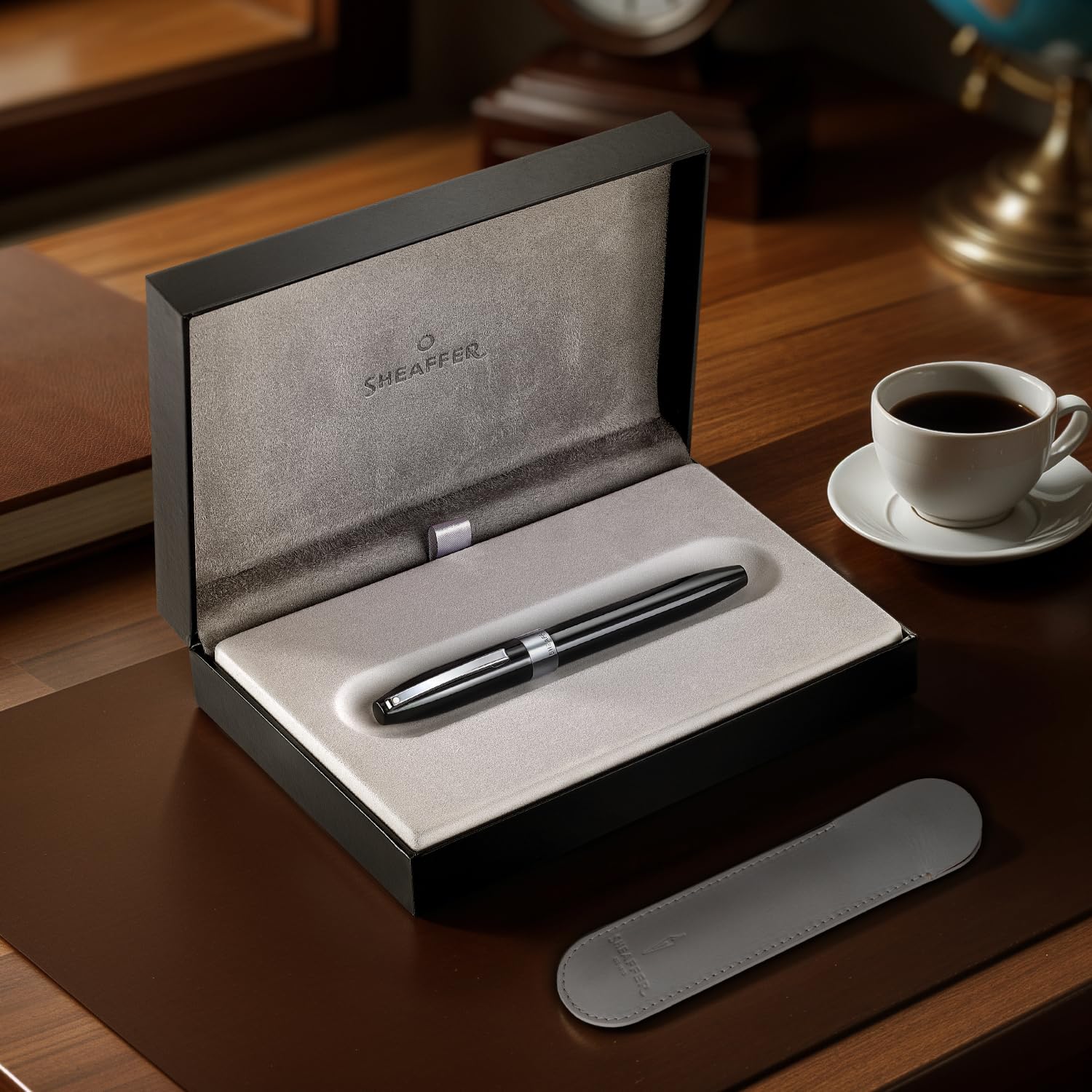 Amazon | Sheaffer Legacy 9064 ボールペン 光沢ブラック 中字 ソフト