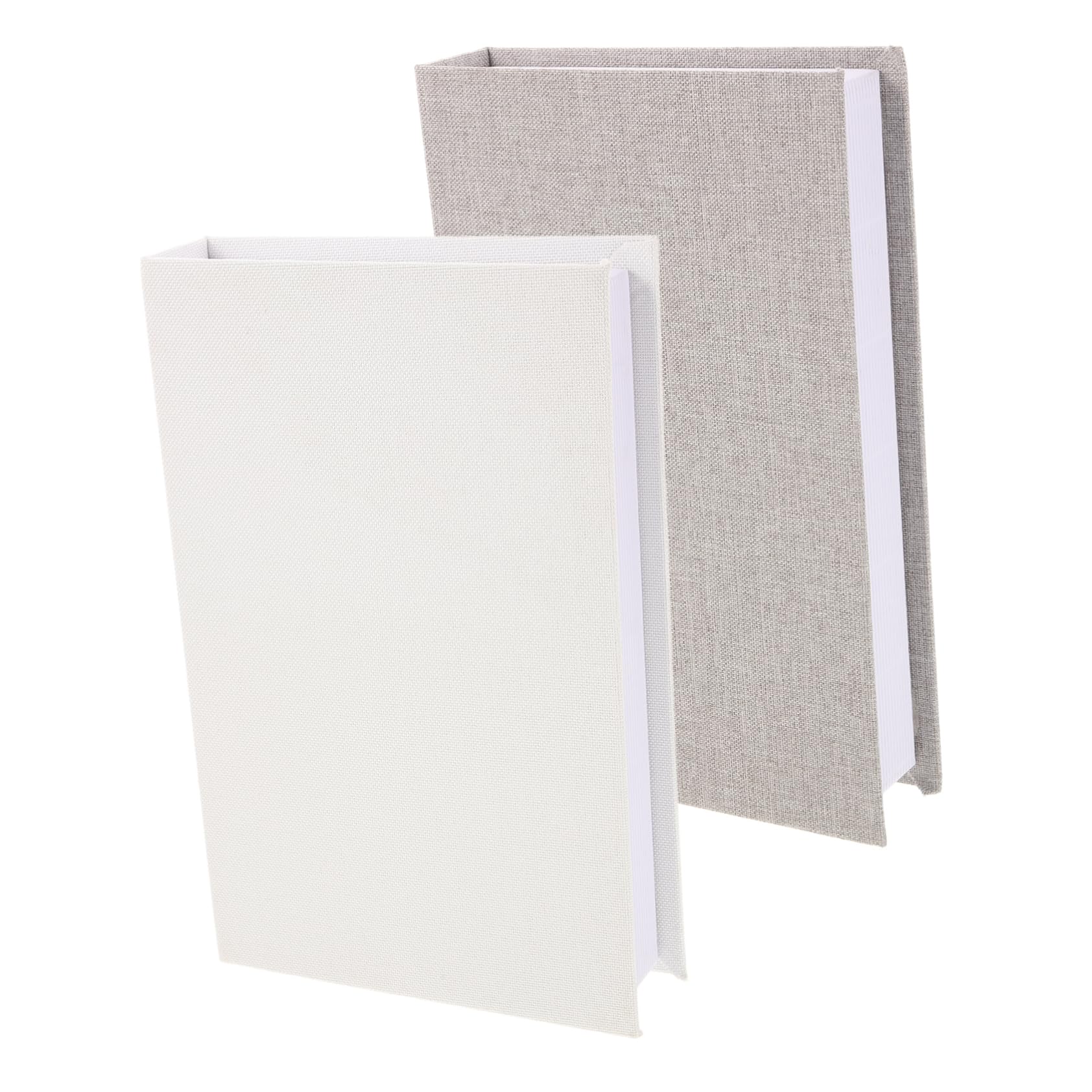 TOPPERFUN Rustic Fake Book Decor 2pcs Bookshelf Ornament Simulated Book Models Home Decor Bookshelf Adornment