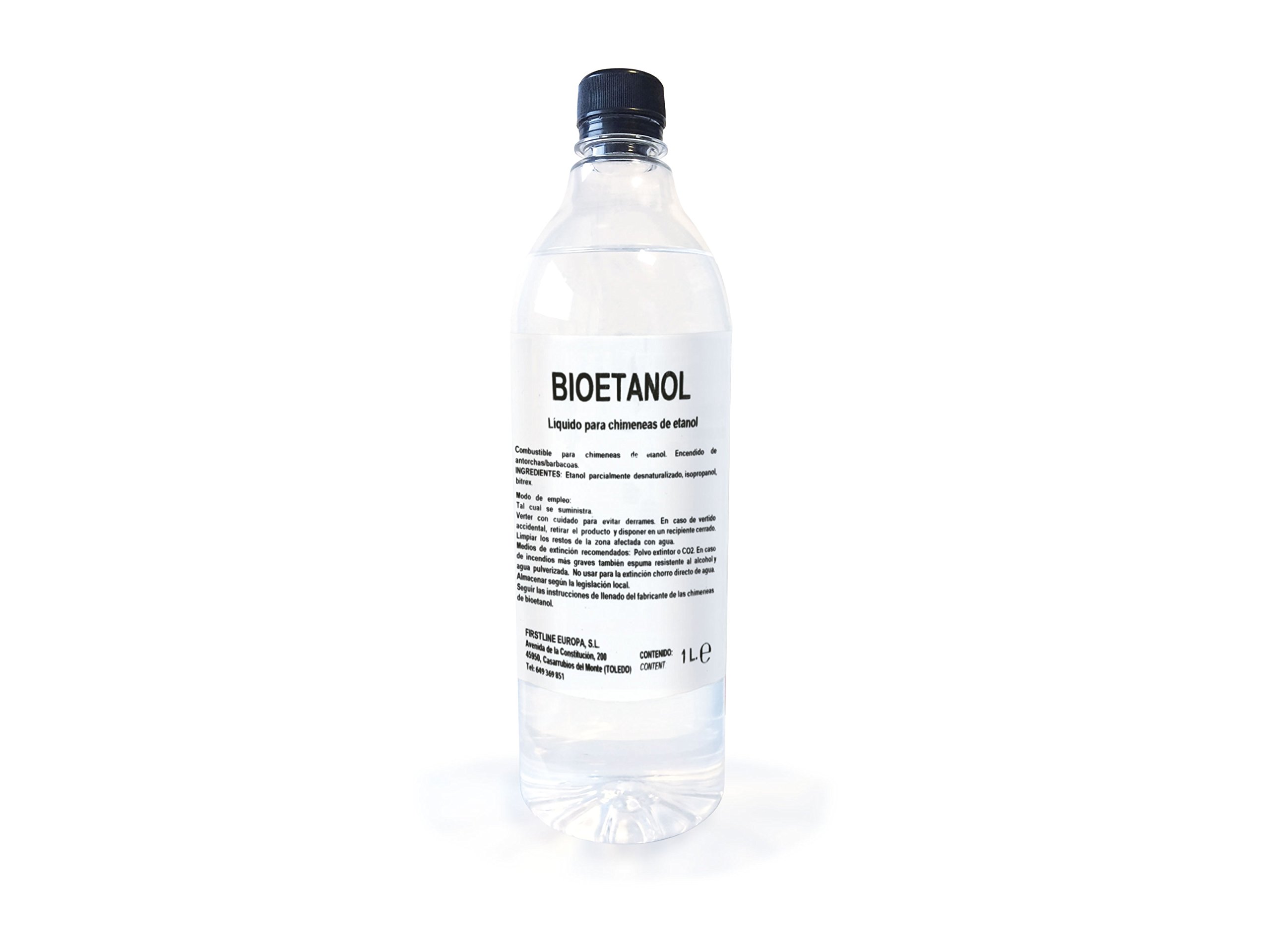 Combustible de origen natural liquido Caja de 12 botellas de 1 Litro Firstline