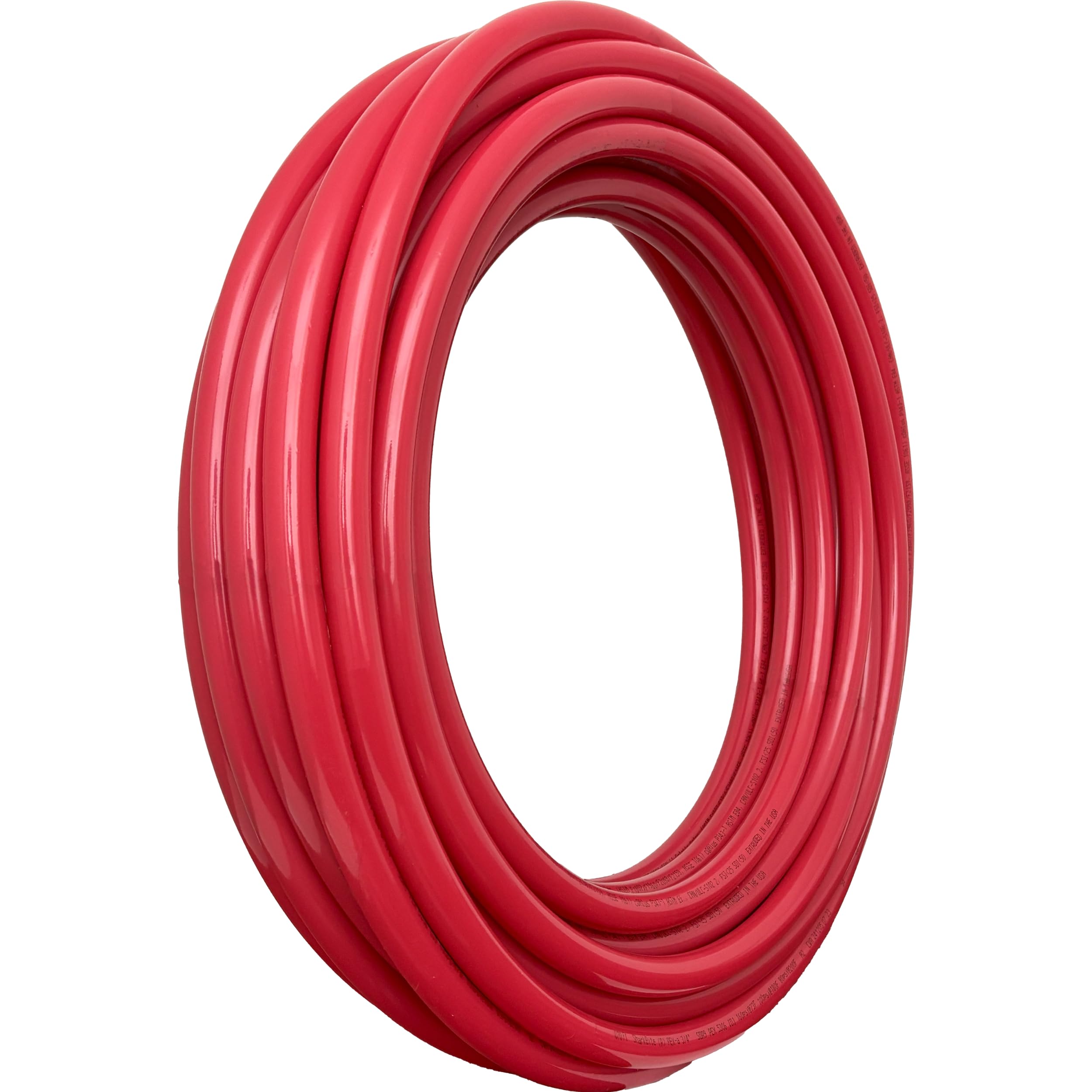 SharkBite 3/4 pulgadas x 100 pies rojo PEX-A, tubo flexible del agua del tubo del PEX para la fontanería, UA70R100