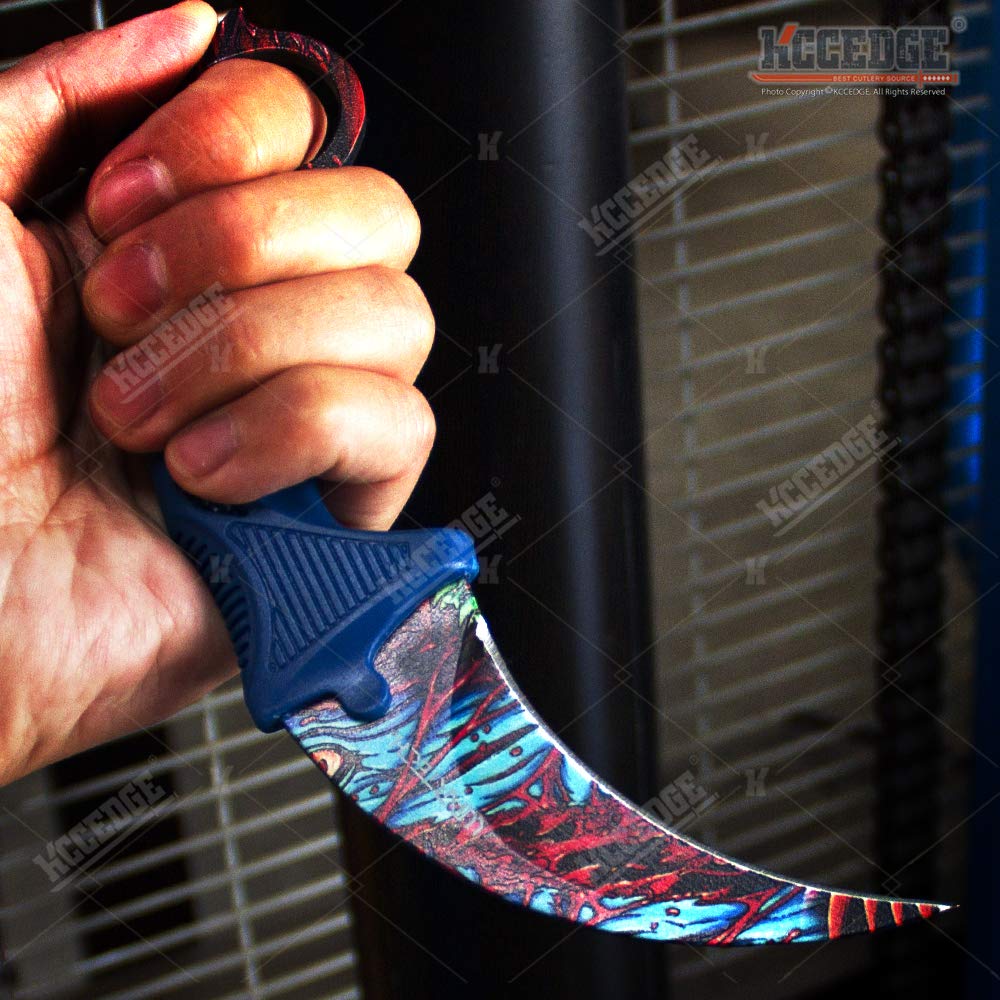 Buy CSGO Karambit Advanced Survival Hunting Fixed Blade Razor Sharp