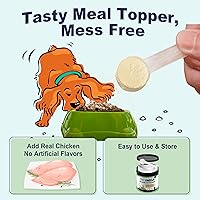 Vista 5 de Aceite de pescado Omega 3 para perros, aceite de pescado en polvo para perros, aceite de pescado capturado en la naturaleza, EPA y DHA, aceite