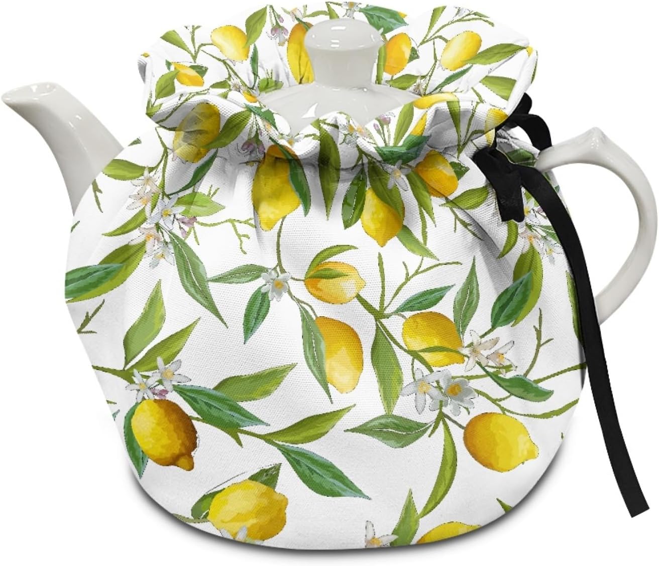 Lemon Tea Pot Cosy Dust Proof Insulating Tea Pot Cozies for Teapots Kitchen Accessory Home Table Decorative Breakfast Warmer Teapot Cozies Tea Pot Covers Only