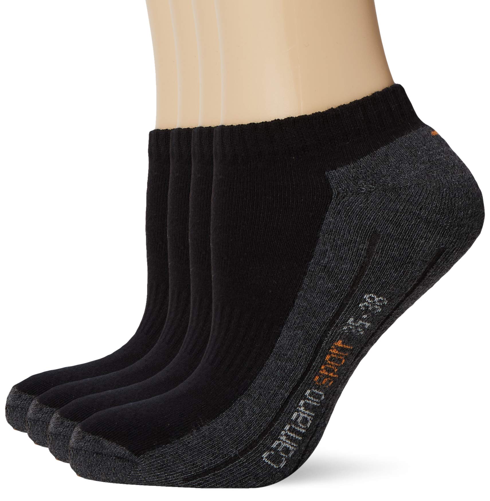 Camano womens 5931001 Ankle Socks - Black - 2.5/5