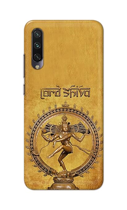 PRINTFIDAA Lord Shiva As Nataraj Printed Designer Hard Back Case for Mi A3 / Mi CC9e Back Cover -(AC) RPM1004