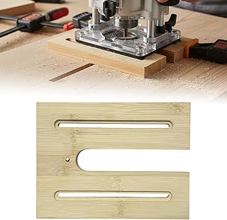 12 in 1 Adjustable Router Jig, Versatile Router Fluting Jig for Precise Flutes, Woodworking Router Table Accessories, Customizable to Any Router (70mm)