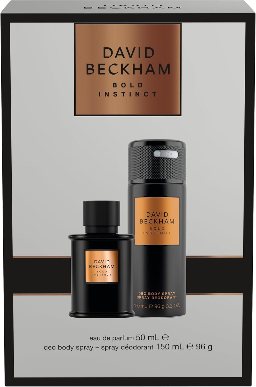 David Beckham Bold Instinct Giftset including an Eau de Parfum 50ml and