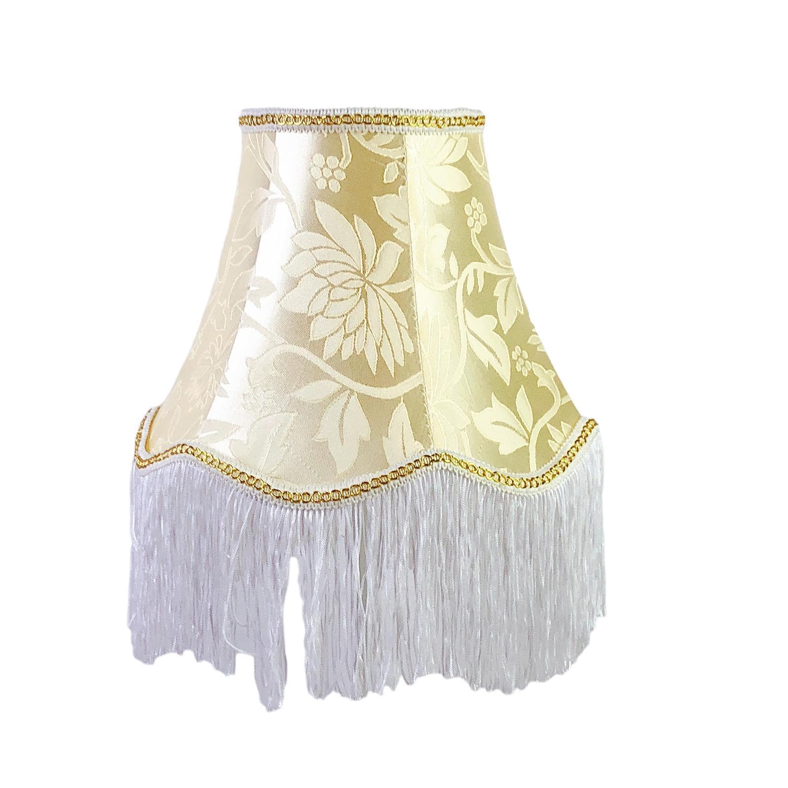 QUILSTM Small Lamp Shades Replacement Living Room Unique with Easy Gold