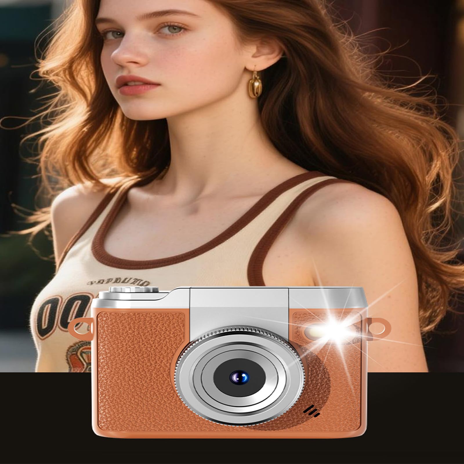 Archiviazione espandibile per fotocamera retrò con controllo manuale per fotografia creativa Fotocamera per esterni per uso esterno
