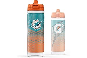Gx NFL Non-Slip Squeeze Bottles: Enduring Hydration Perfected