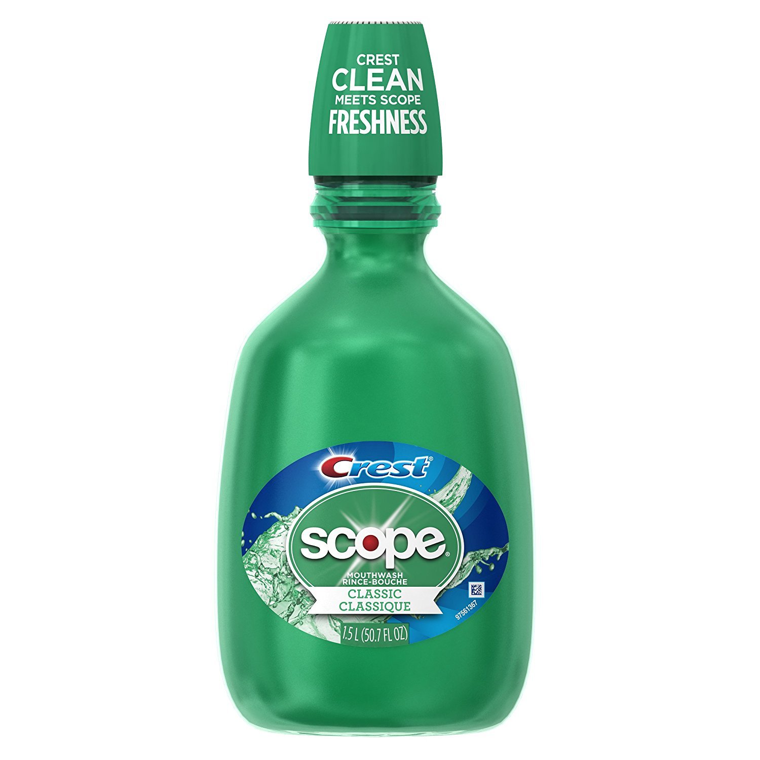 Scope Classic Mouthwash Original Formula, 1.5 l