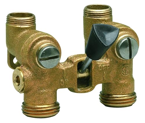 Miniatura 5 de Watts 12" 2T-M2 Válvula de cierre de agua caliente para lavadora de latón y tubular