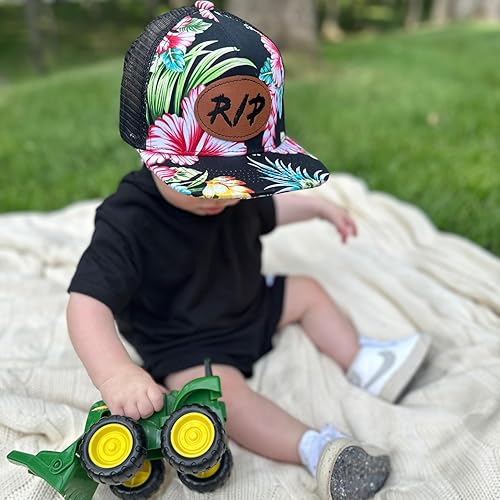 Miniatura 8 de Sombrero personalizado para bebé, sombreros de bebé personalizados para niños pequeños, sombrero de camionero personalizado para niños, gorra de