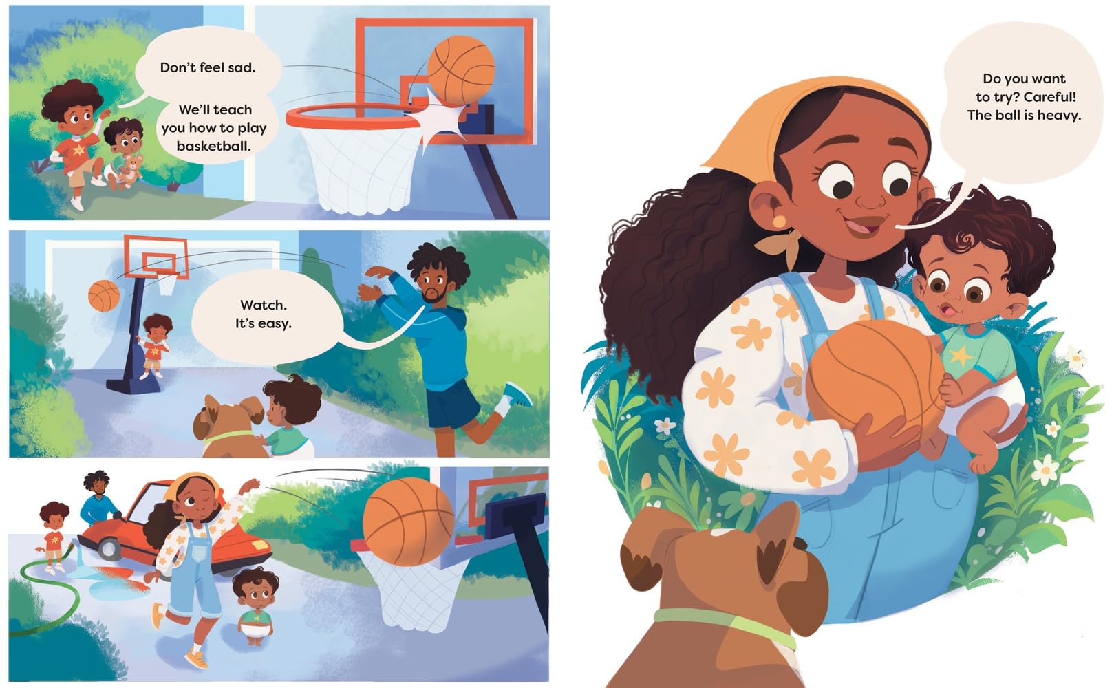 Baby Dunks-A-Lot: A Picture Book