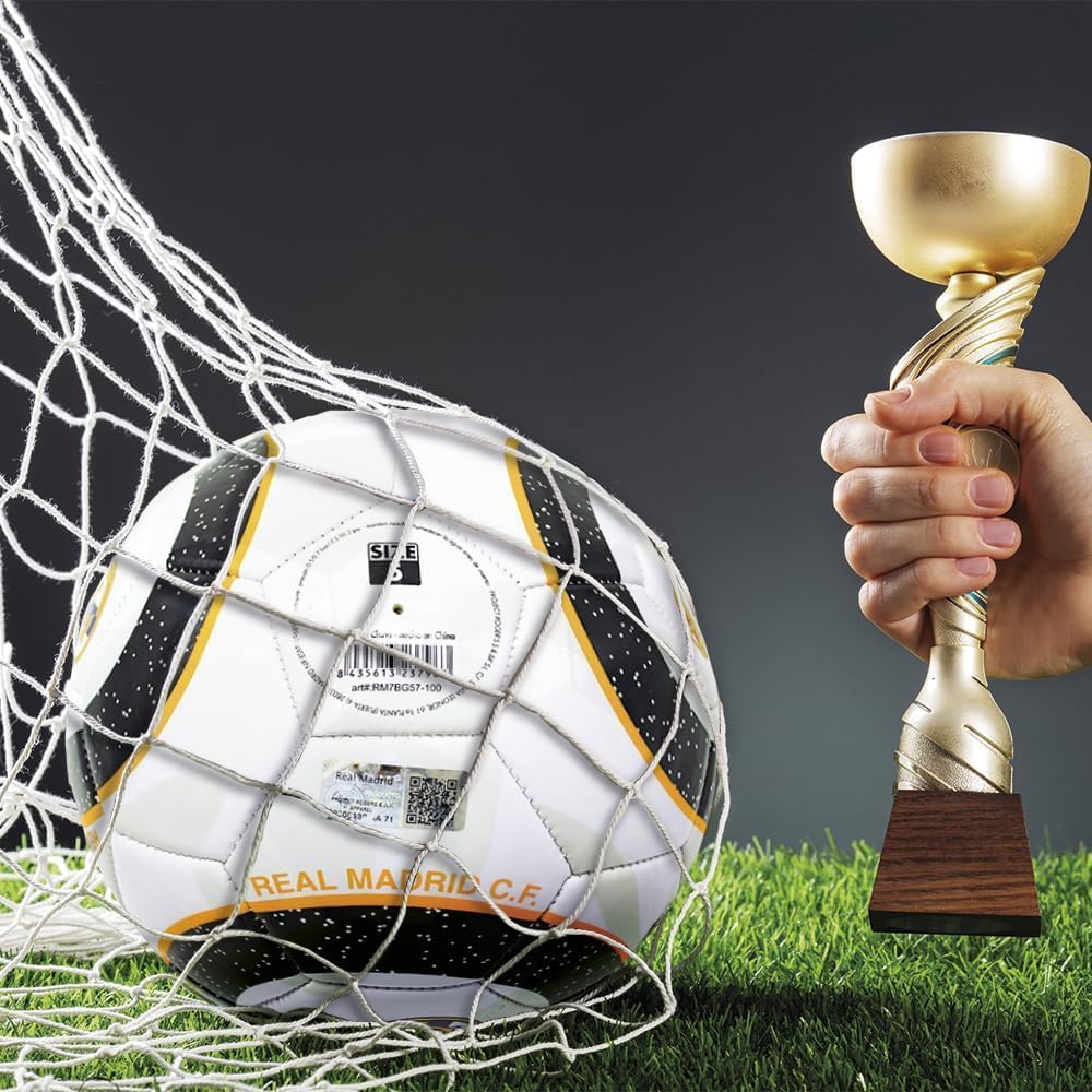 Real Madrid Balón Escudo Desde 1902 Galáctico Talla 5 Producto Oficial
