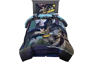 Batman Kids Bedding Comfort and Sheet Set (Twin Size)