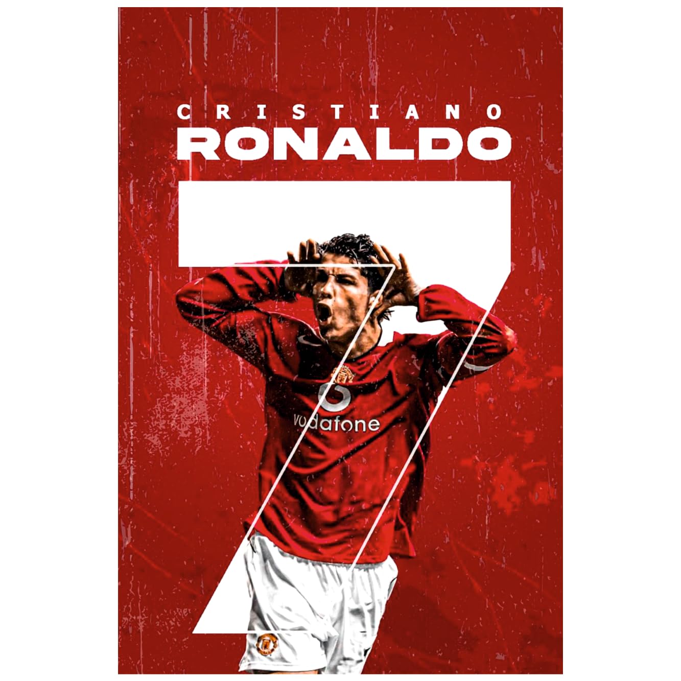 Cristiano Ronaldo Wall Sticker Poster | CR7 Football Wall Decal | Premium Ronaldo Room Decoration Sticker for Bedroom, Living Room & Kids Room-image-38