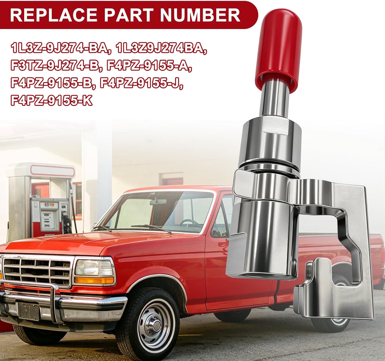 Fuel Return Check Valve Ford F150 F250 F350 1990-91 Dual Tank F3TZ-9J274-B