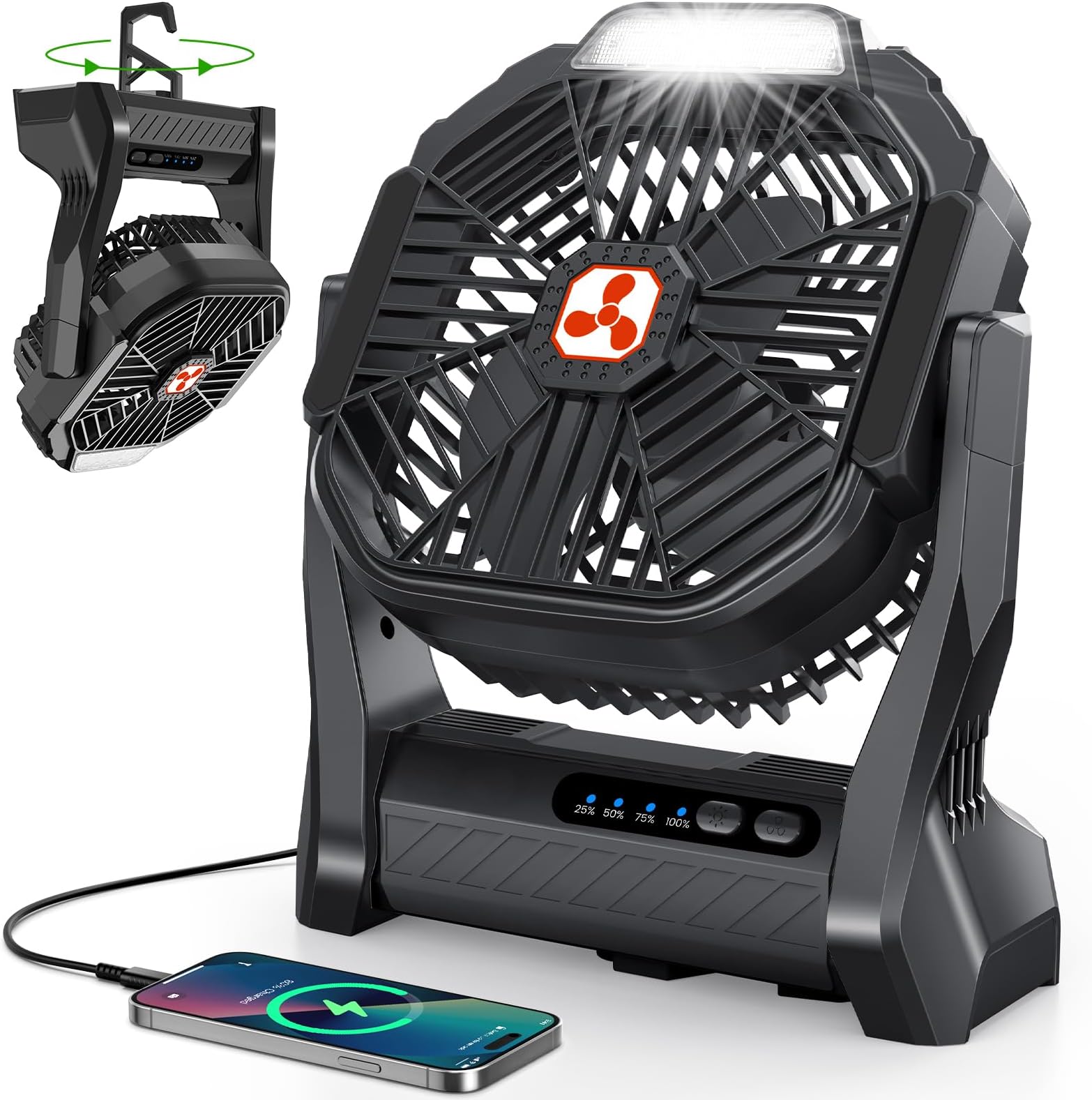 ONLYNEW Portable Fan Rechargeable 20000mAh