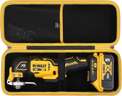Aproca Funda de almacenamiento rígida portátil, para DEWALT DCS356B / DCS354B 20V Max XR oscilante multiherramienta y accesorios