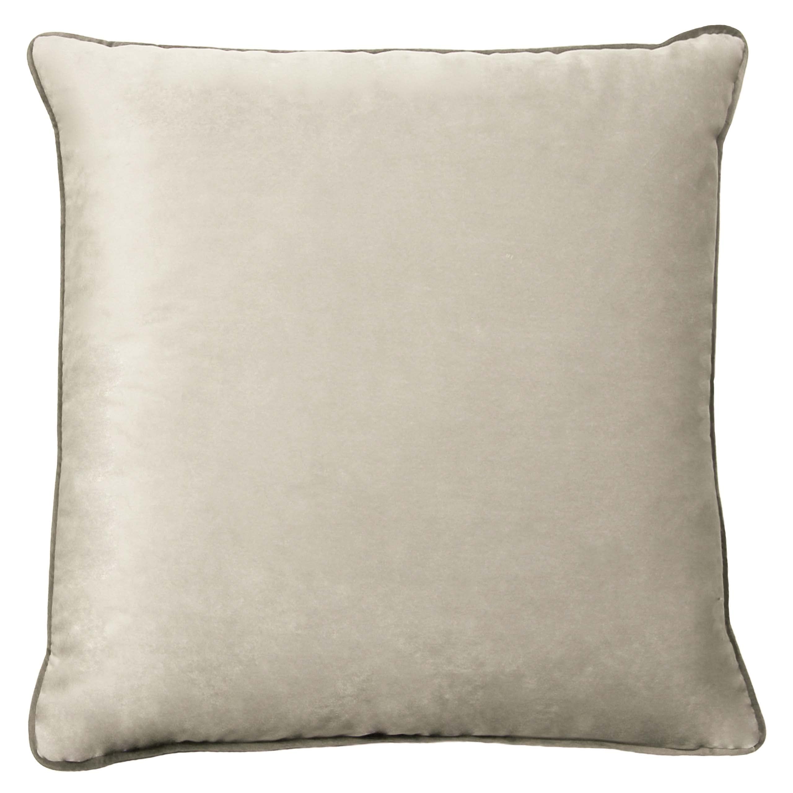Riva Paoletti - Meridian Signature Collection, Dove/Charcoal, 55x55cm