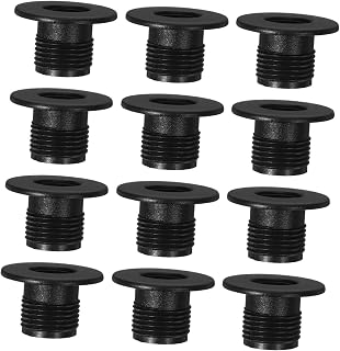 TOYANDONA 6 Pares de Cojinetes para Futbolín Estructura Roscada de Plástico, Diseño Simple y Elegante, Recambios Eficientes para Accesorios de Mesa de Futbolín