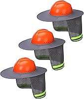 Vista 24 de Casco Industrial UNCO con Protector Solar, Verde, Visera Completa y Estándar de Malla, Alta Visibilidad Reflectante, Accesorio para Casco Duro