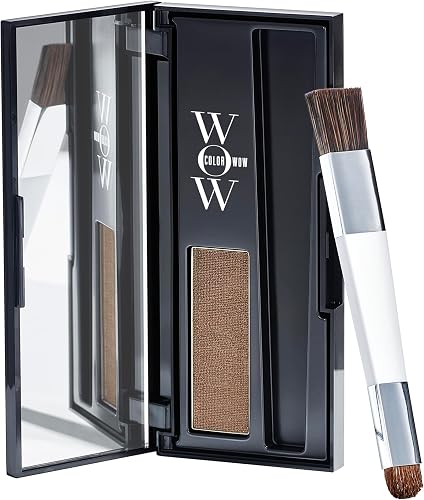 COLOR WOW Root Cover Up, Light Brown - Ultimate Grey Coverage and Highlight Touch-Up | Water and Sweat Resistant | Award-Winning Formula