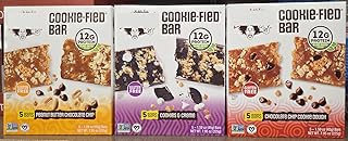 Lenny-Larrys NON-GMO Cookie-Fied Gluten Free 3 Flavors Bar 7.95oz 225g (Three Boxes)