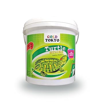Taiyo Gold Tokyo Floating Sticks with Spirulina, Vitamin C & Minerals Dry Turtle Food (1 Kg - 1 Pack)
