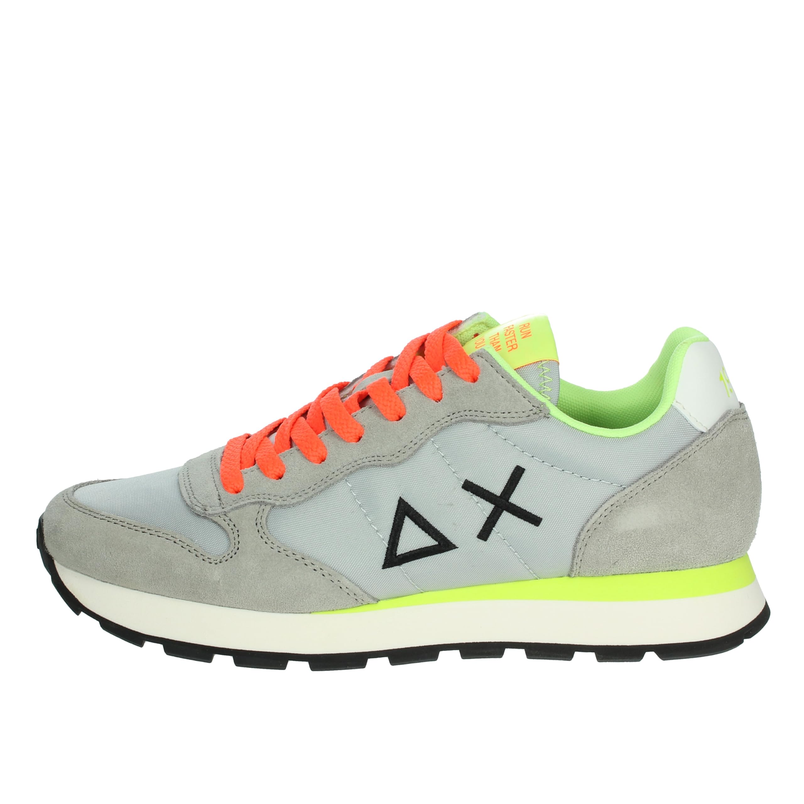 SUN68 Sneaker Tom Fluo Hellgrau