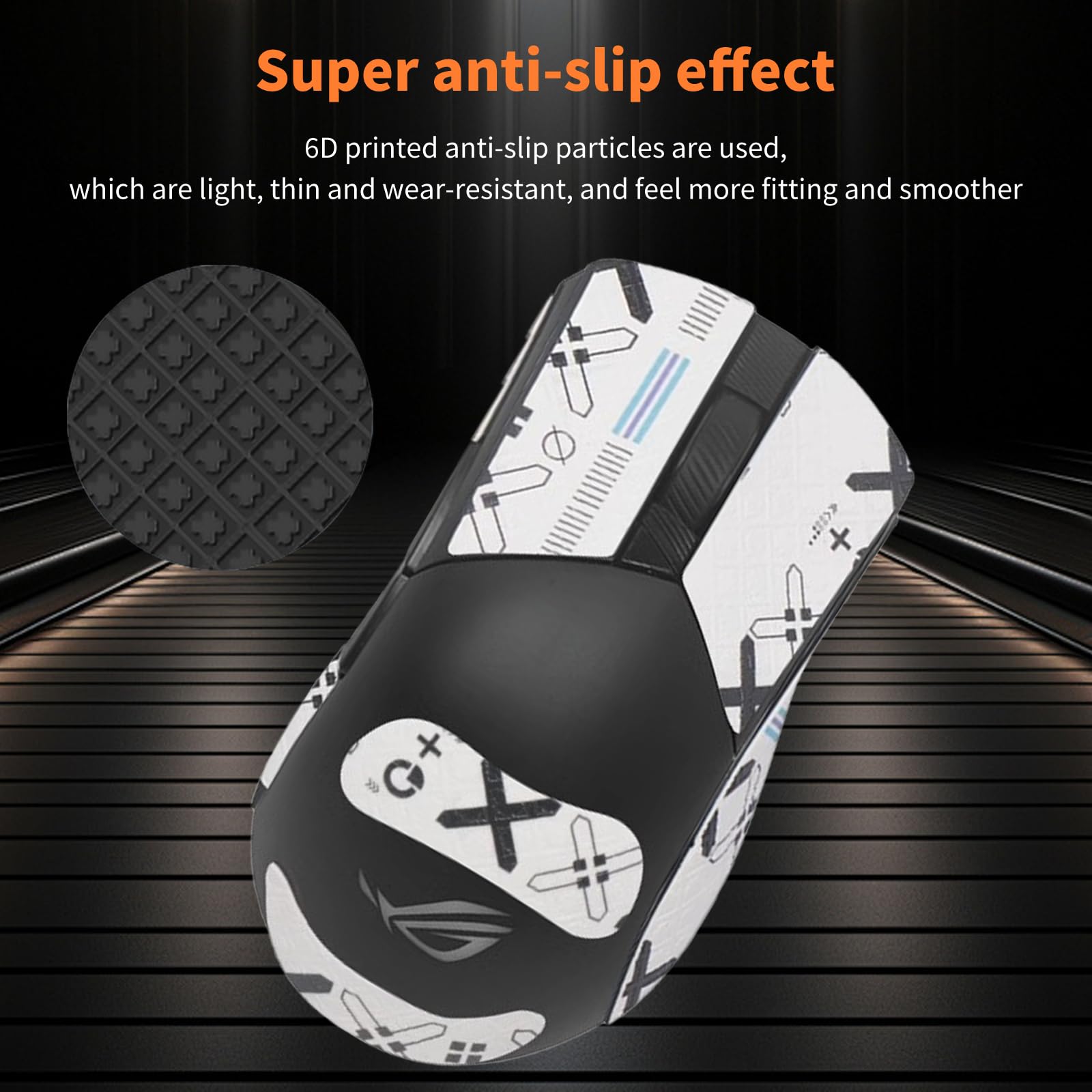 Amazon.com: NOUKAJU Mouse Grip Tape for ASUS ROG Gladius III