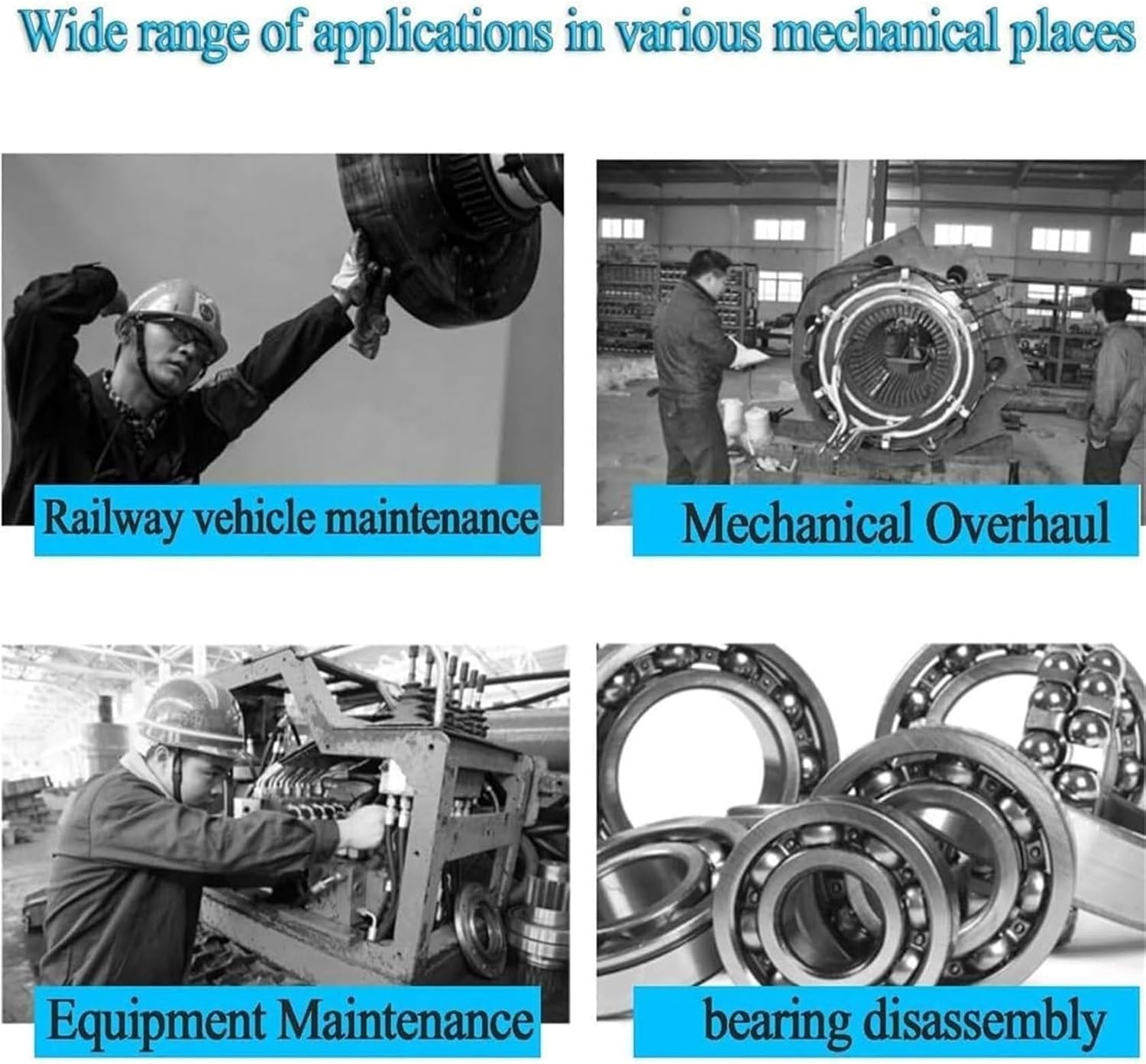 5T Hydraulic Puller Separator Tool, 3-Jaw Gear Puller, Max Capacity 5T for Hubs, Flanges, Bearings & Gears - Heavy-Duty Bearing Hub Puller, Mechanic Essential