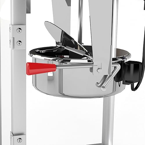 Miniatura 9 de Máquina comercial de palomitas de maíz de 12 onzas, máquina de palomitas de maíz para cine con hervidor de acero inoxidable y vidrio templado, 850 W
