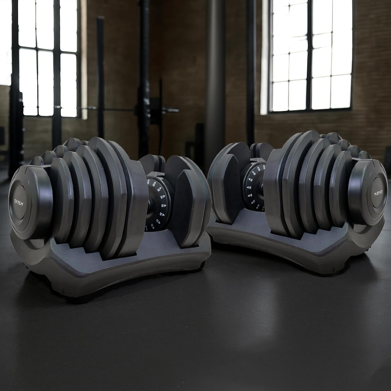 片手でクルッと重量変更!】可変式ダンベル 先着10名さま限定セール