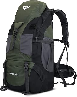 Hiking Backpack, 50l Camping Lightweight Bag for Outdoor