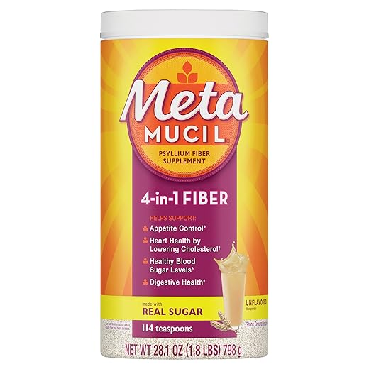 Metamucil Unflavored Psyllium Husk Powder
