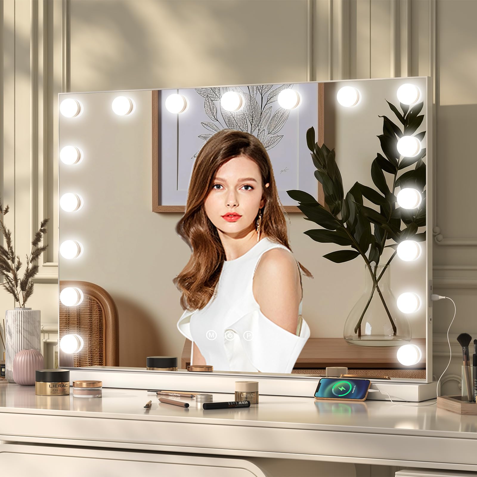 Make-upspiegel Met LED Verlichting Aanbieding bij Dirk