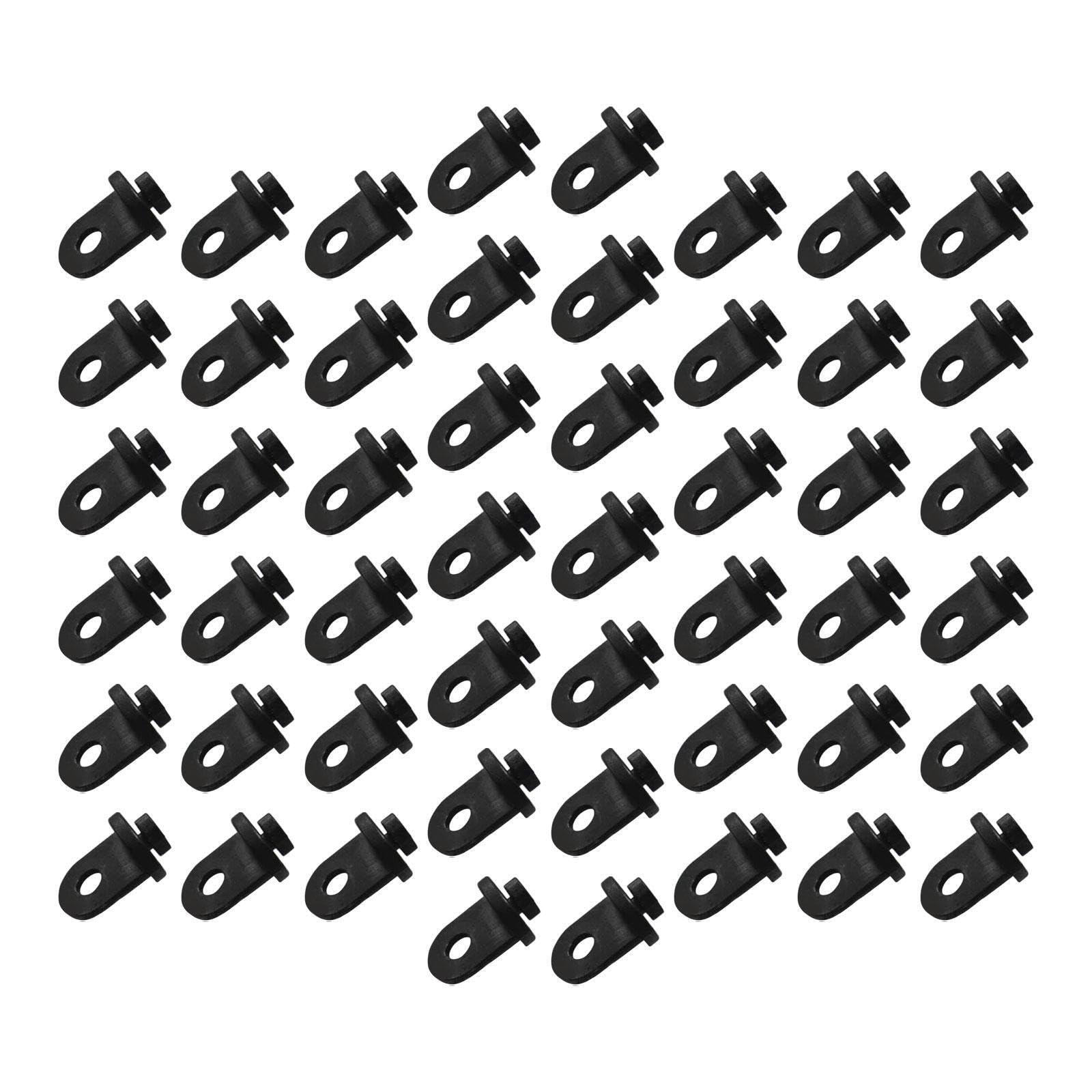 PIXZCSA Greenhouse Hooks Hanger 50 Twist Clips Space Saving Plant Hangers