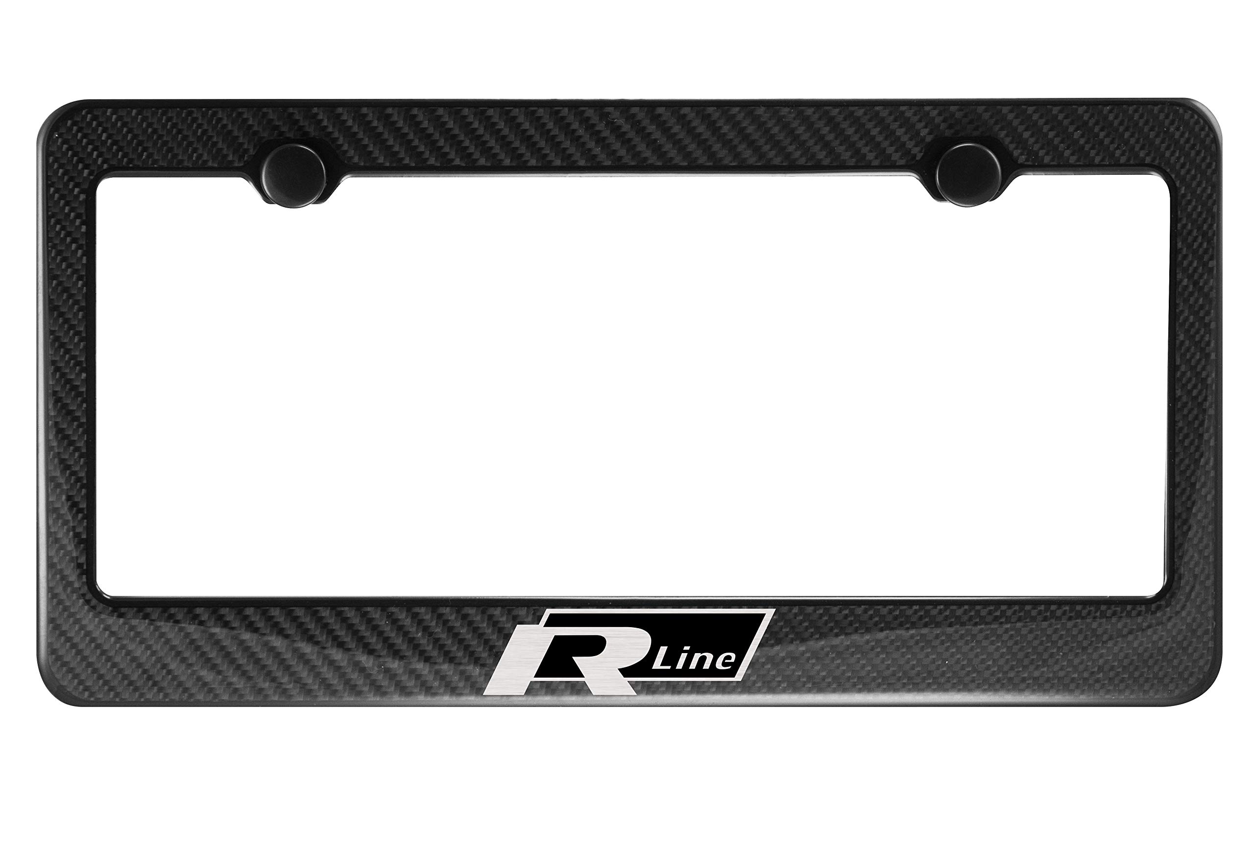 Volkswagen R Line Carbon Fiber License Plate Frame