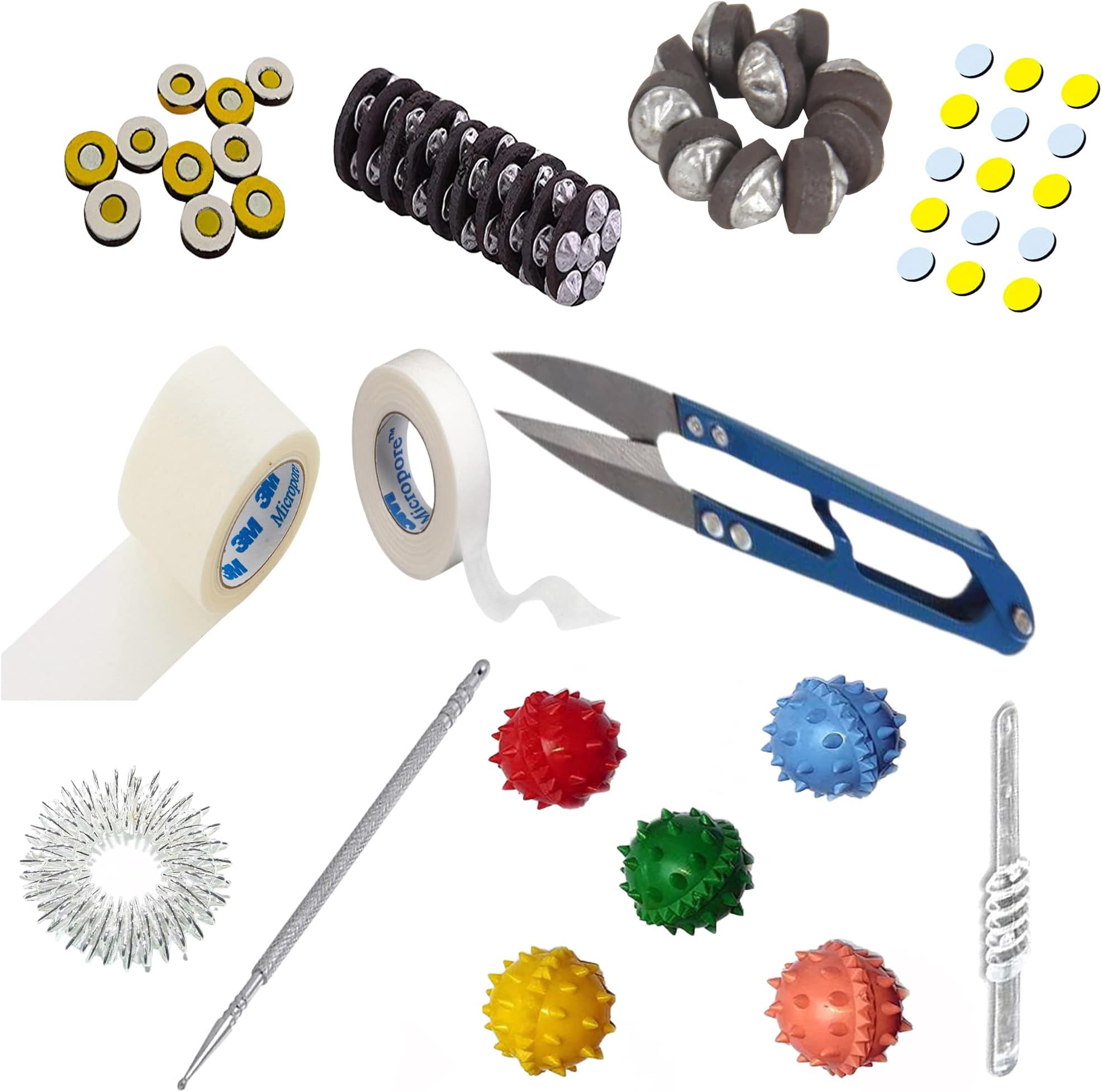 EKIN Acupuncture six ki auricular full therapy Combo kit