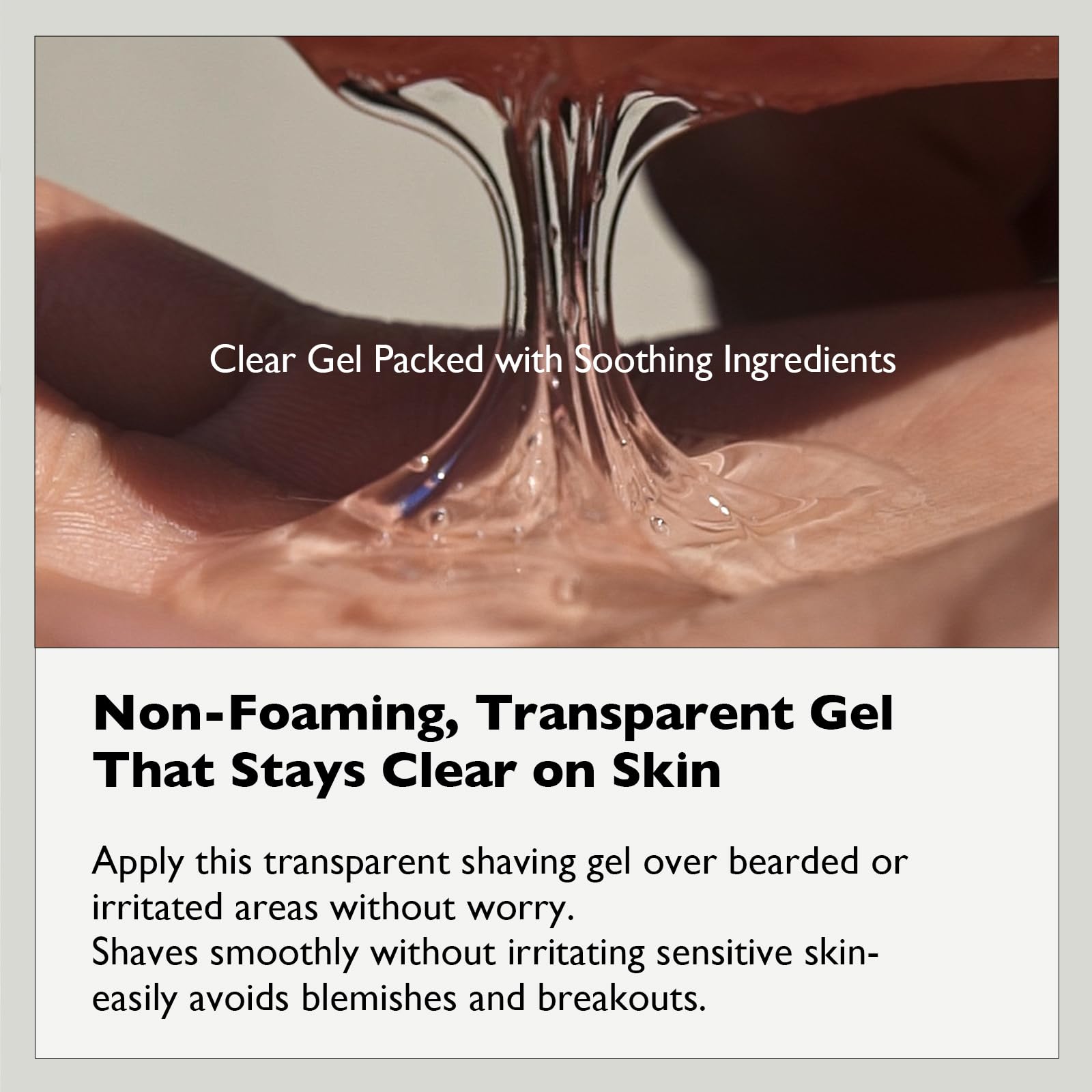 Lazy Society Cica Shaving Gel Frozen – Gel de Afeitado Refrescante con Cica 250 ml | Antitirritación, Frescor Instantáneo