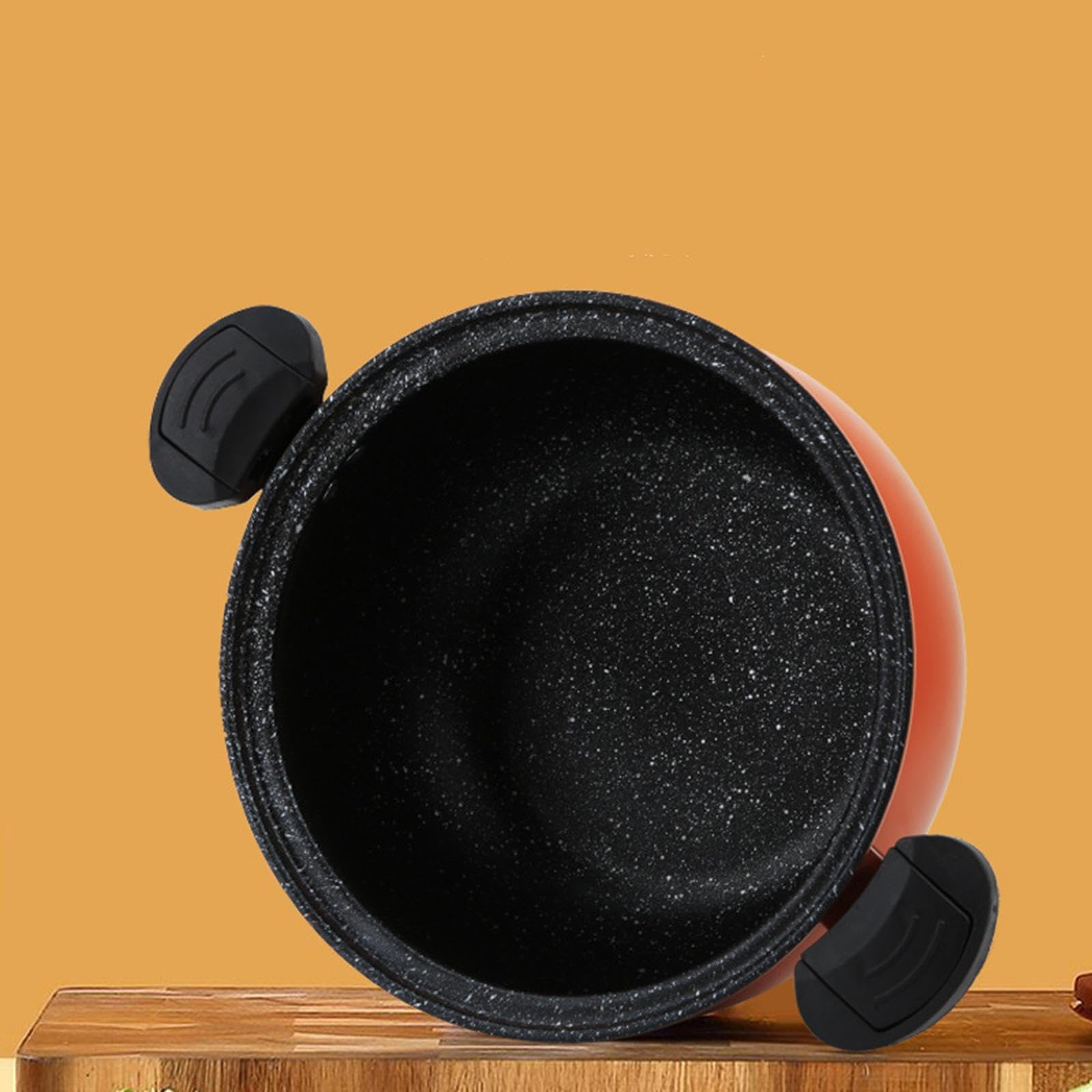 Pentola a pressione cinese multiuso per uso domestico, per alimenti, latte, noodles, arancione, elementi essenziali per la casa, organizer da cucina, casa e cucina