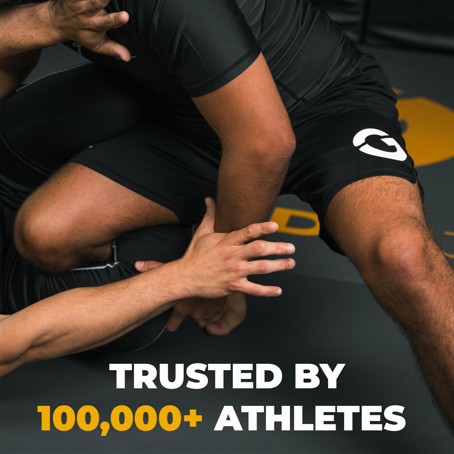 Gold BJJ Jiu Jitsu Shorts - IBJJF Approved No Gi Fight Short - for Grappling, MMA, Wrestling, Muay Thai & Boxing - Image 6