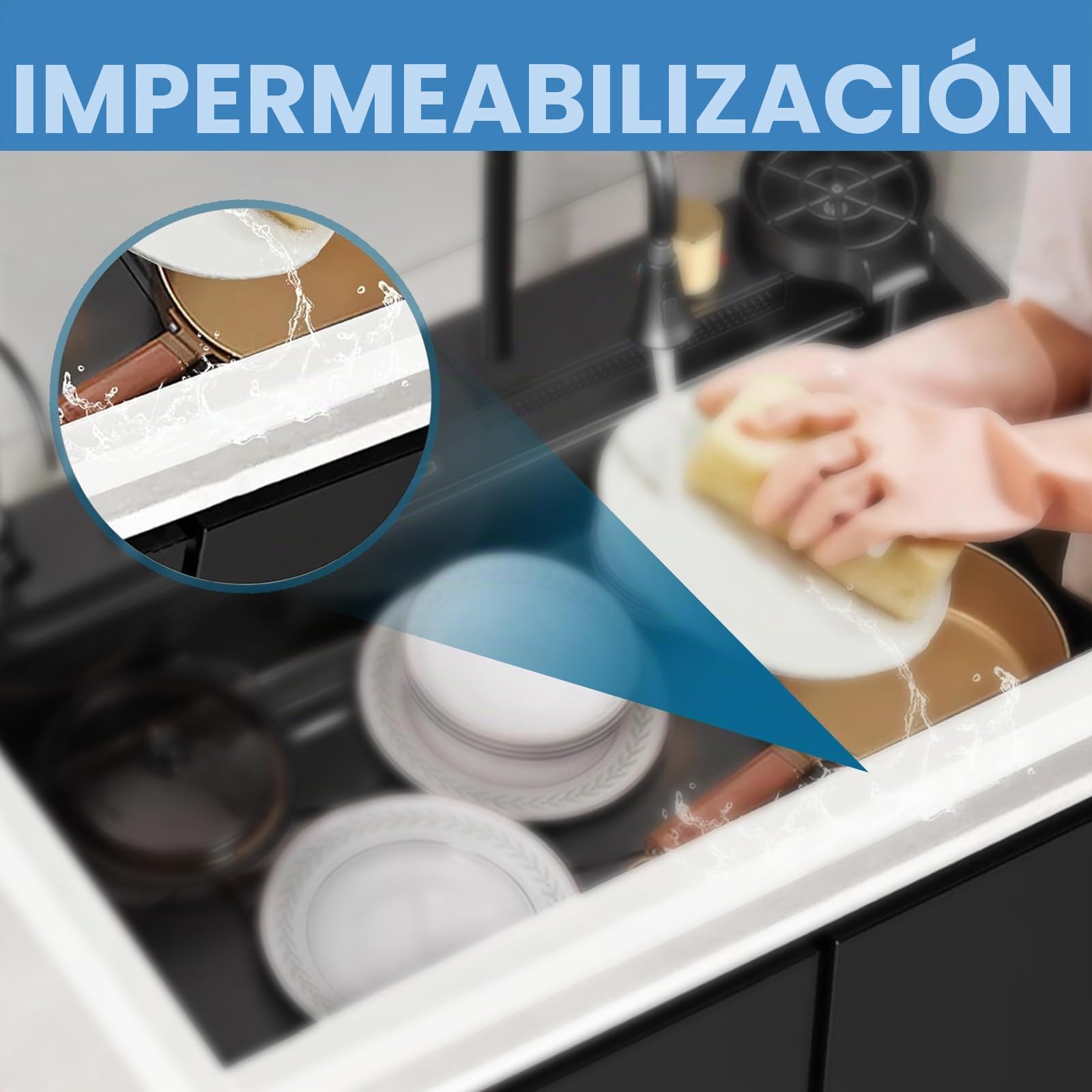 Rodapié blando autoadhesivo, 7 cm de zócalos de PVC blando, placas flexibles autoadhesivas impermeables, zócalo blando flexible adecuado para cocina y baño (blanco, 25 m)
