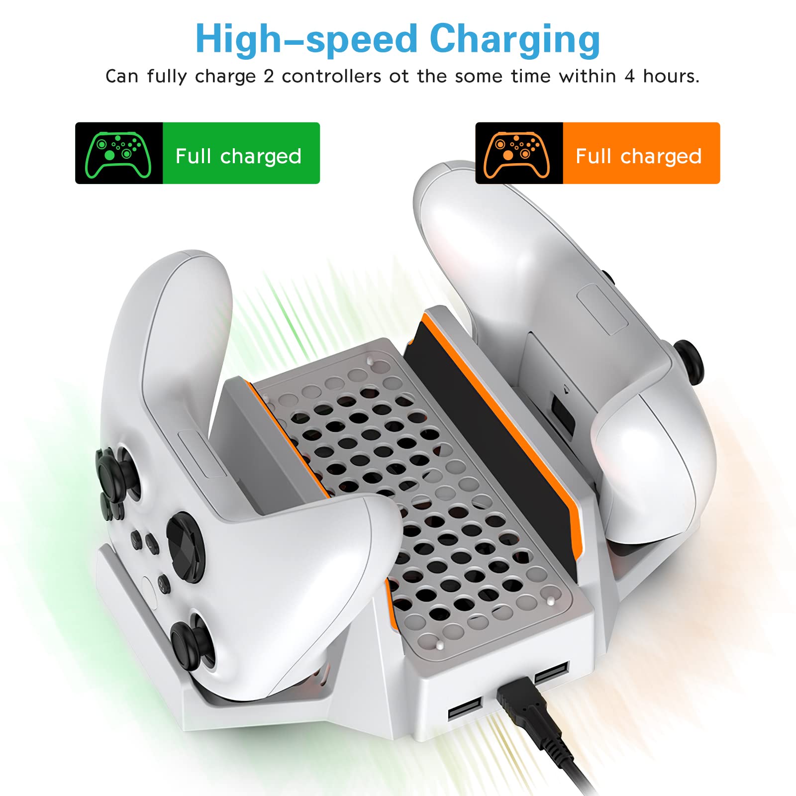 【値下げ】XBOX SERIES S　充電(冷却)スタンド付 Amazon.co.jp: CODOGOY 縦型充電スタンド 冷却ファン付き Xbox